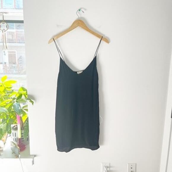 Aritzia Wilfred Free Black Mini Dress Size XXS - Picture 1 of 6